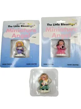 Accents | Miniature Angel Figurines The Little Blessings Suzi Skoglund ...